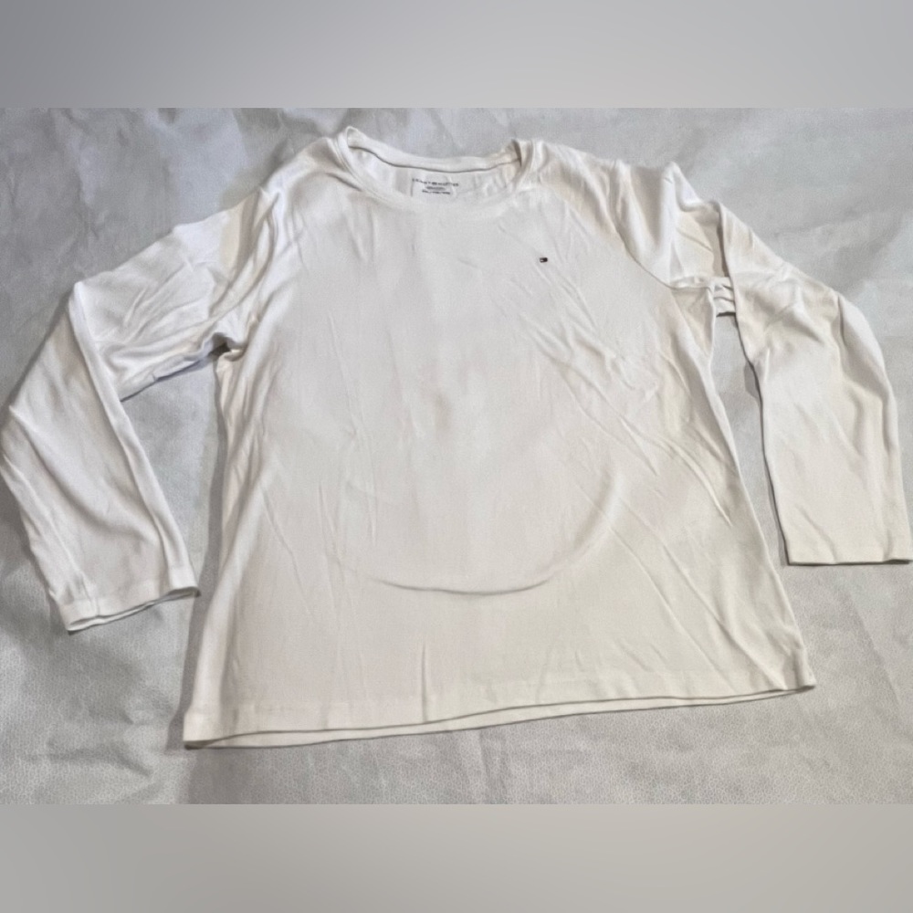 Tommy Hilfiger white Long sleeve top